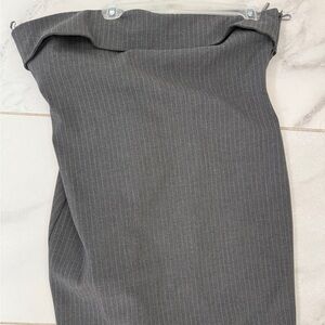 Zara Charcoal Pinstripe Dress - Never Worn XXL